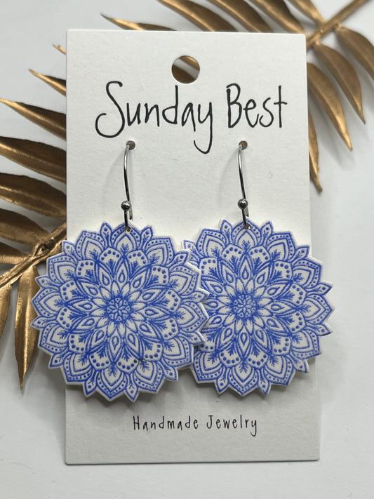 Blue Mandalas