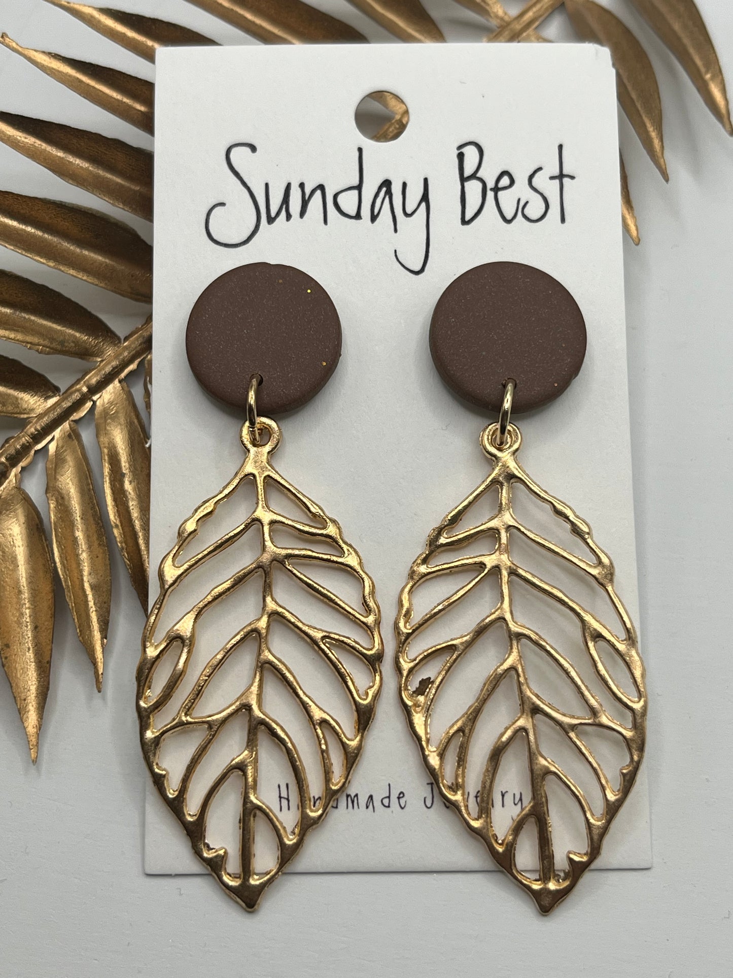 Brown & Gold Leaves