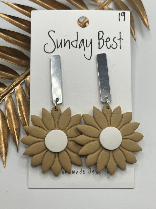 Beige Sunflowers