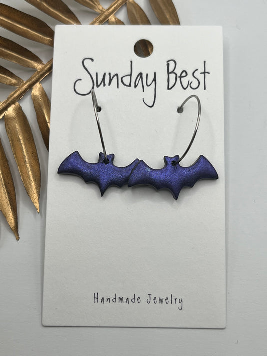 Shimmer Bat Hoops