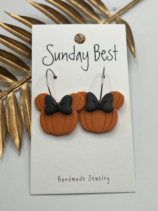 Mouse Pumpkin Hoops